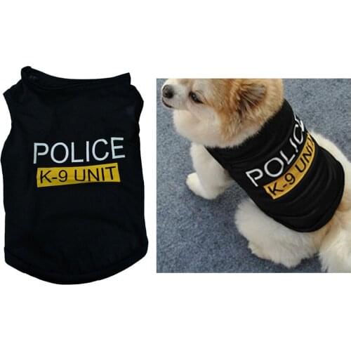 Pet Vest Polyester Soft Breathable Comfortable Stylish Casual Style Dog Clothing For Puppy Doggies