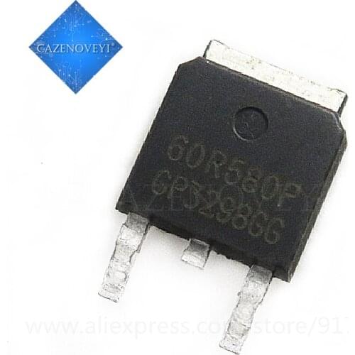 10pcs/lot 60R580P 60R580 TO-252 In Stock