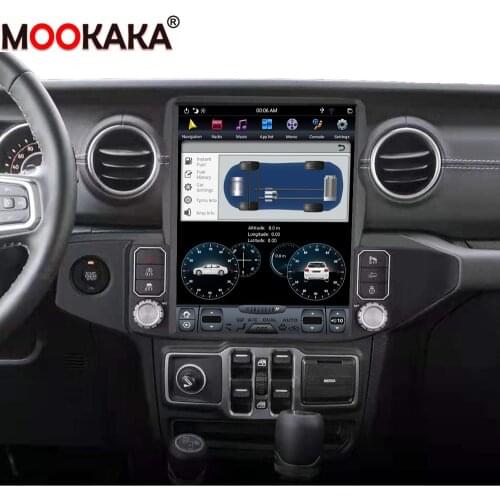 For Jeep wrangler 2018-2021 Car Video Radio Android Radio DVD Player Audio Multimedia GPS HD Touch Screen Radio