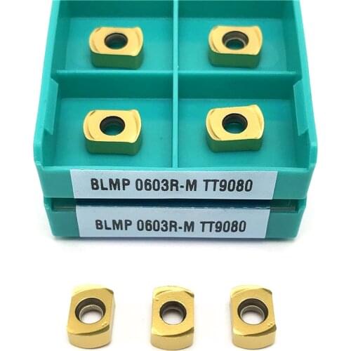 BLMP0603R M TT9080 Indexable tool Fast feed Milling insert high quality carbide inserts turning tool CNC metal lathe tools