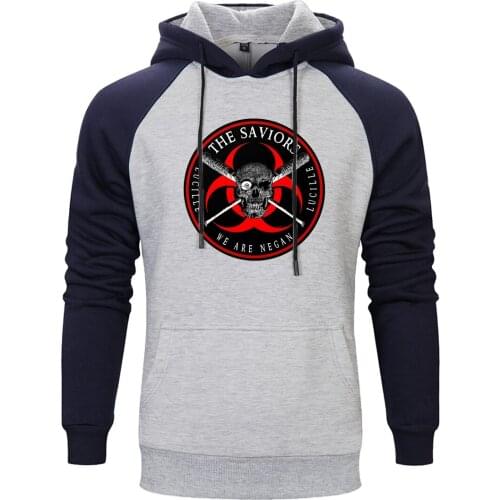 Skull Cartoon Mens Raglan Hooded Fashion Casual Sweatshirts and Hoodie Standard Outwear Comfortable Loose Fit Moletom Masculino