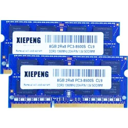 For iMac A1311 A1312 MB952 MB950 MB953 MC507 Laptop 4GB 2Rx8 PC3-8500S RAM DDR3 8G 1066 MHz 2gb pc3 8500 Notebook Memory