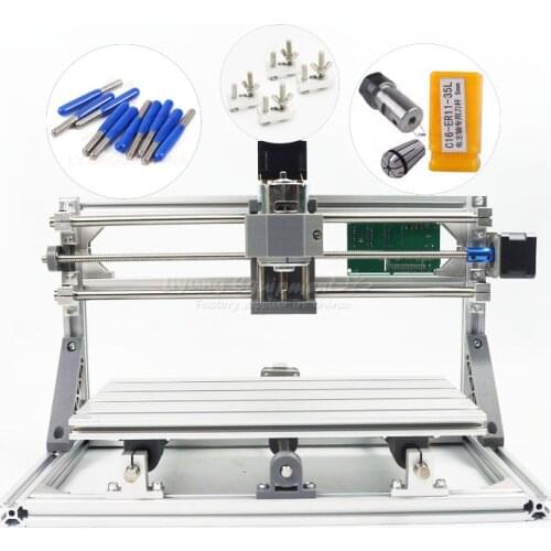 Disassembled pack mini CNC 3018 PRO Pcb Milling Machine Wood Carving machine diy mini cnc router with GRBL control L10009