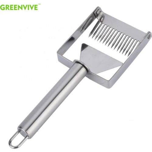 Beekeeping Equipment Multifunction Stainless Steel Uncapping Fork Honey Scraper Beeping Tool