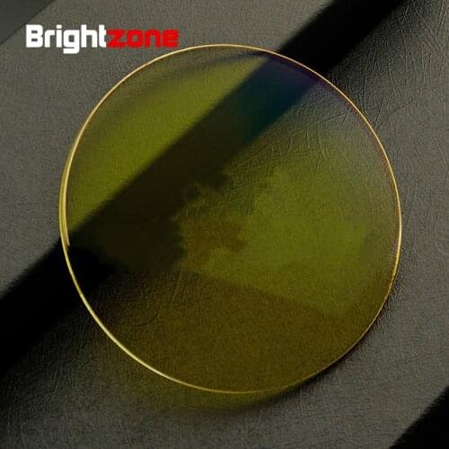All Weather Anti Blue Light Driver Lens Discoloration Yellow Night Vision Myopia Driving Anti Glare Prescription Glasses Lentes
