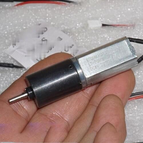 Metal gear 16mm planetary reducer motor DC 3V-8V 5V slow speed 30RPM-100RPM high torque 4-stage planetary reducer motor