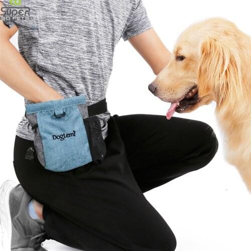 Professional Pet Treat Dog Pouch Tote Bag Waist Bag Multifunction Training Dog Helpers for Dogs German Shepherd Mascotas