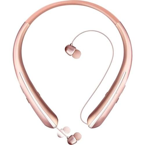 Bluetooth Sports Headphones Wearable In-ear Neck Hanging Noise Cancelling Bluetooth 5.0 HIFI Stereo Sound Lightweight Durable