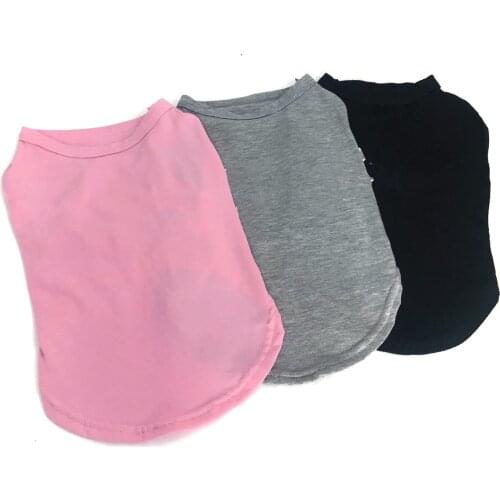 Luxury Design Summer Pet Dog Vest Clothes Dog T-shirt Printed Dog Vest For Small Medium Dogs Accessories Pet Supplies XS-3XL