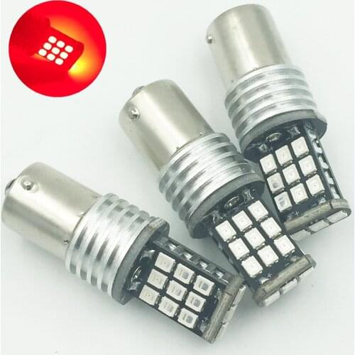 YSY 10pcs 1156 Canbus 2835 21-SMD BA15S 1141 1073 1095 7506 LED Bulbs For Car Turn Tail Signal Brake Backup Light,Red