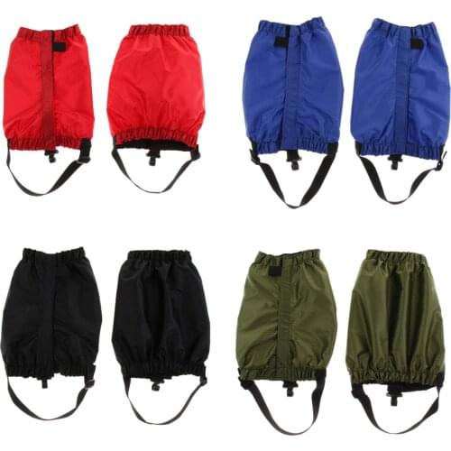 1 Pair Walking Gaiters Hiking Gaiter Walking Climbing Leggings Shoes Ankle Cover Gaiters Accessories
