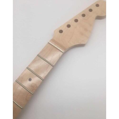 1pc Flame maple Electric Guitar Neck 21 fret 25.5 inch For Strat Electric Guitar