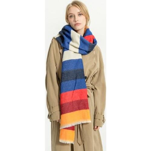 200*80cm Cashmere imitation Shawl Scarf Autumn Winter Scarves Men Foulard Square Hijab Ladies wrap muffler pareo female hijab