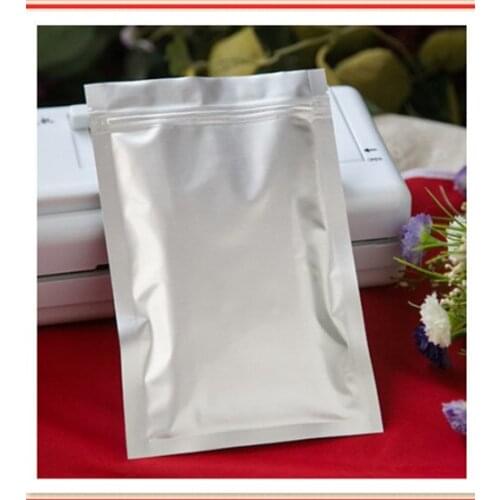 21cm*31cm 100Pcs/lot, zip lock Seal flat bottom aluminum foil bag,wholesale pure foil coffee tea bags