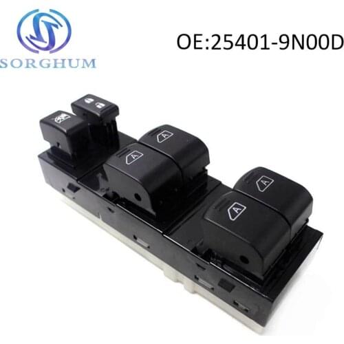 25401-9N00D Front Left Power Electric Master Window Switch For Infiniti G35 G37 G25