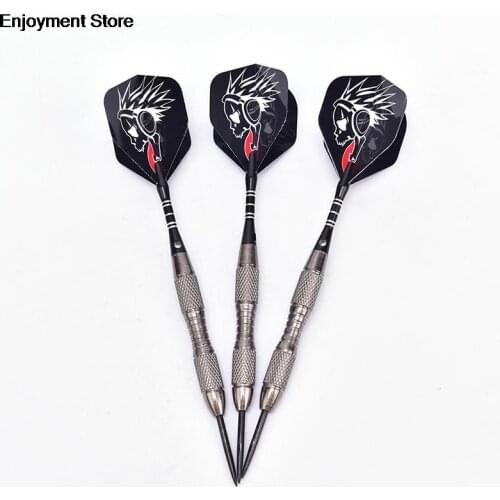 3pcs/Lot 22g Steel Tips Darts Shafts Nice Flight Harrow Point Wing Needle Barrel Tungsten Steel Needle Tip Darts New