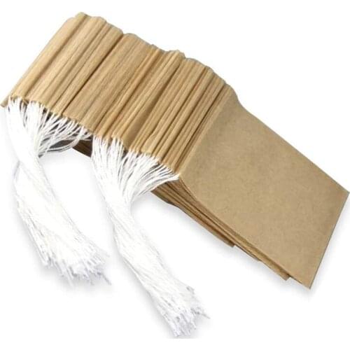 300Pcs Drawstring Tea Bag Disposable Empty Tea Bag for Coffee and Loose Tea, 1 Cup Capacity (7 x 9 cm)