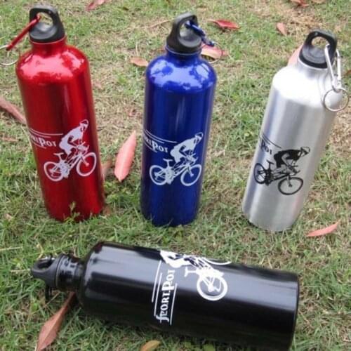 750ml Portable Outdoor Sports Cycling Camping Aluminium Durable Alloy Anti-fall Water Bottle Cup