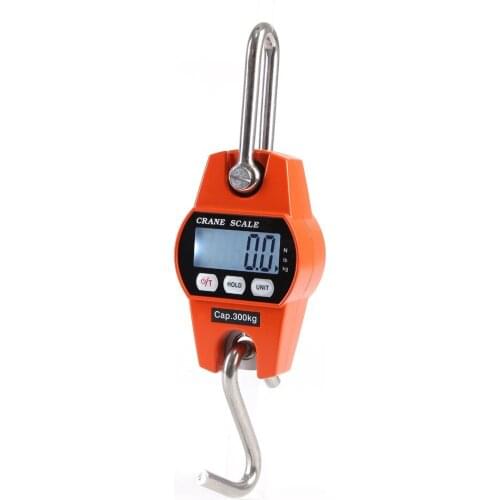 Mini LCD Digital 300kg Portable Industrial Electronic Heavy Duty Weight Hook Crane Hanging Scale