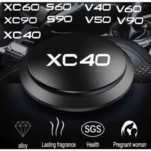 For among as Volvo xc40 Car Air Freshener Instrument Seat Aromatherapy Car-styling Flavor Car Perfume UFO Shape Scent Decor