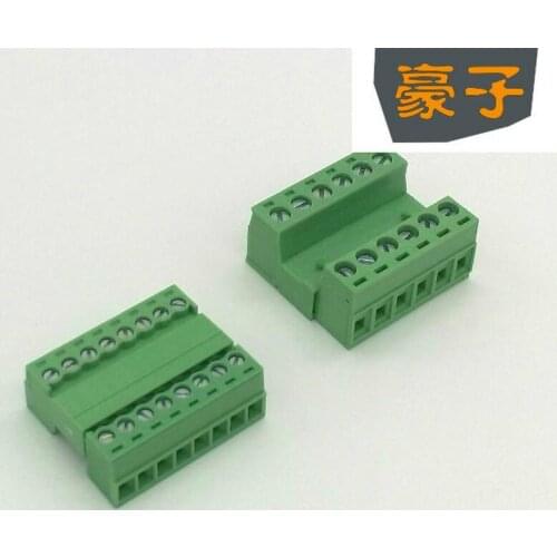 1PCS Solder free Phoenix terminal IC 2,5-ST air master plug 2EDGRK 3.81mm 5.08mm 12p 14p 16p