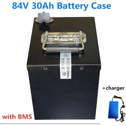GTK High power rechargeable Battery 18650 84v 30ah lithium ion battery pack with 30A BMS for electric bike +3A charger