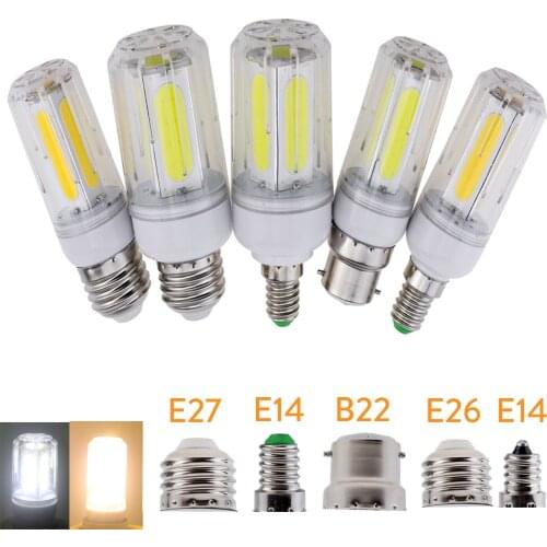 85-265V COB LED Corn Bulb E27 E26 E12 B22 E14 12W 16W 110V 220V Ultra Bright Light Home Decor Lamp
