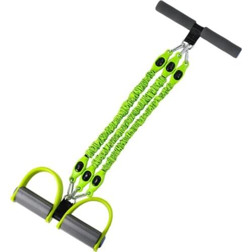 Multi Function Tension Rope Strong Fitness Resistance Bands Latex Pedal Women Men Sit Up Pull Ropes Yoga Fitness