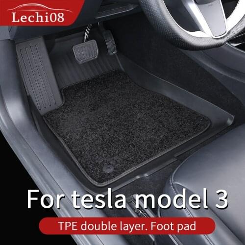 TPE floor mat For tesla model 3 floor mats Tesla model 3 accessories model 3 tesla three tesla model 3 /accessoires model3