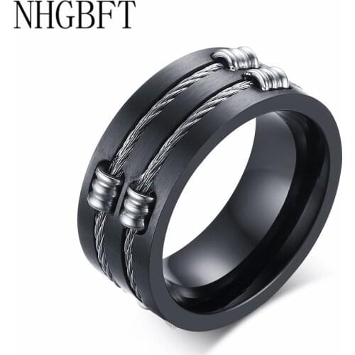 NHGBFT Punk Rings For Men