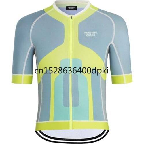 2021 New PNS Team Cycling Jersey Mens Short Sleeve Cycling Tops Quick Dry Bicycle Jersey Shirt Maillot Ciclismo MTB Bike Wear