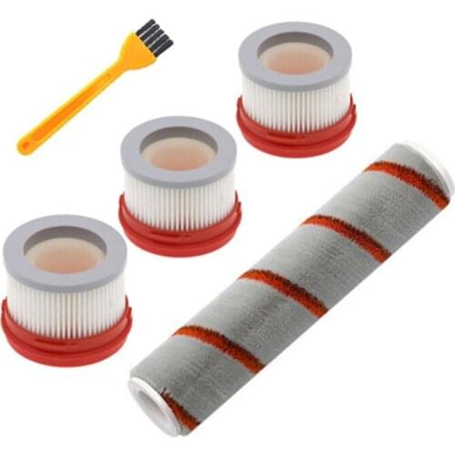 Suitable for Xiaomi Youpin Chasing Wireless Vacuum Cleaner Accessories Floor Brush V9 V9B Filter Roll Brush 5-piece Set
