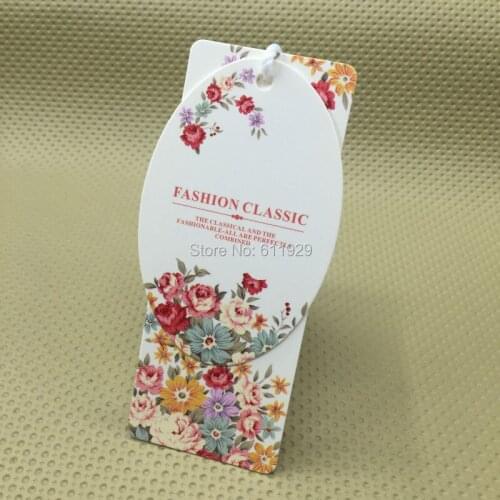 Custom shape cutting tags/round clothing paper hang tag/garment tags printing/clothing printed label/clothing woven labels brand