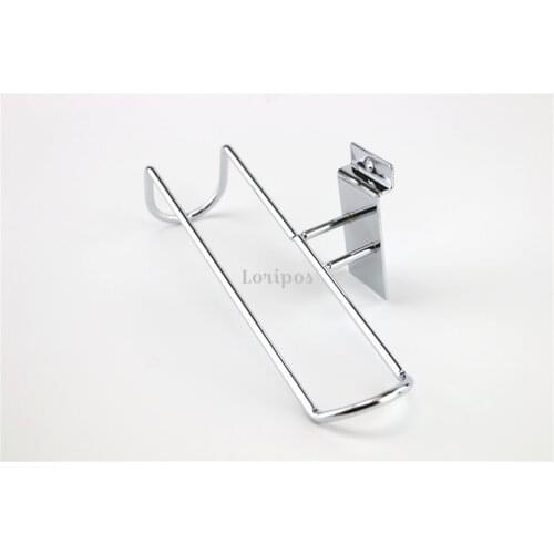 Wire ice skate holder roller skates frame shelf display rack shoes support rack tube hanger display furniture accessories