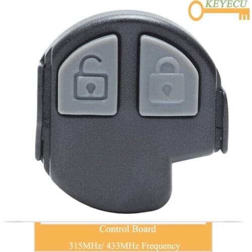 KEYECU Remote Key Control Board for Suzuki Swift ( 315MHz 3Y-TS004, 433MHz 4Y-TS002 ), SX4 ( 315MHz 3T-TS004, 433MHz 4T-TS002 )