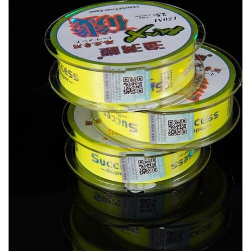 High quality fishing line 150m wear resistant nylon fishing lure line high strength durable fish thread 5pcs/lot