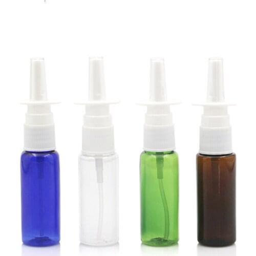 50pcs/lot 20ml colorful nose spray bottle Direct spray bottle rhinitis PJ58-50