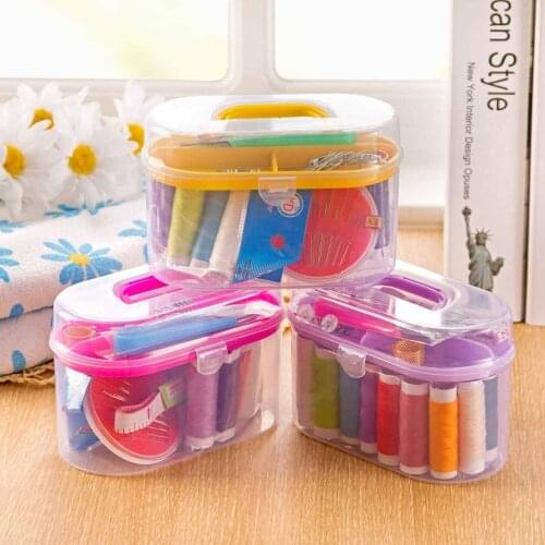 Large Sewing Box Set Household Portable 1 Set Mini Tool Sewing Thread Multi-function Sewing Kit