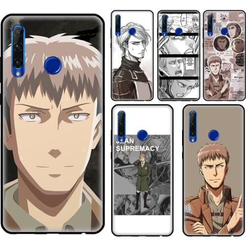 Jean Kirstein Attack on Titan Cover For Huawei Honor 10 Lite 10X 8 9 7C 8A 9A 7S 8S 9S 20 7A 6C 4C Pro 9X 8X 10i Case