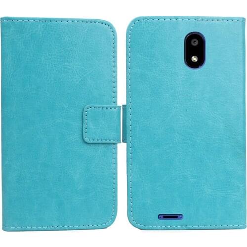 Case for Konka SP5 5" Solid Color Back Cover Leather Phone Bag for Konka SP5 Flip Wallet Phone Case