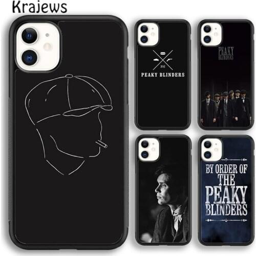 Krajews Peaky Blinders Phone Case Cover For iPhone 5s SE 6s 7 8 plus X XS XR 11 12 pro max Samsung Galaxy S8 S9 S10 Plus