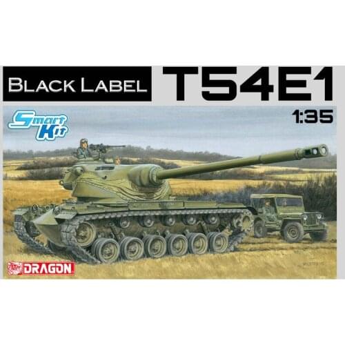 Dragon 3560 1/35 US T54E1 - Smart Kit "Black Label Series" model kit