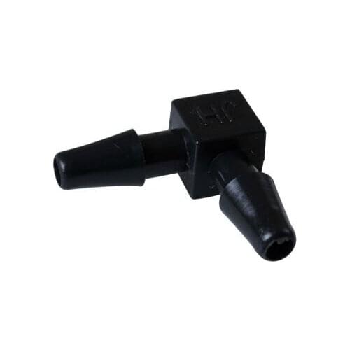 H33 Dia 6 UV Ink Two-way Tube Fitting