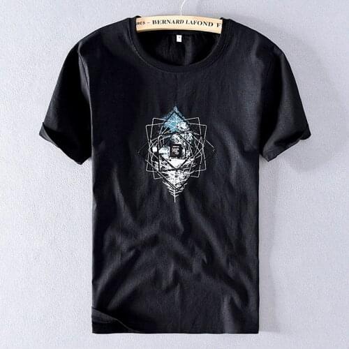Embroidery summer black t-shirt for men brand fashion t shirt mens Italy comfortable casual t shirt men o-neck tshirt male