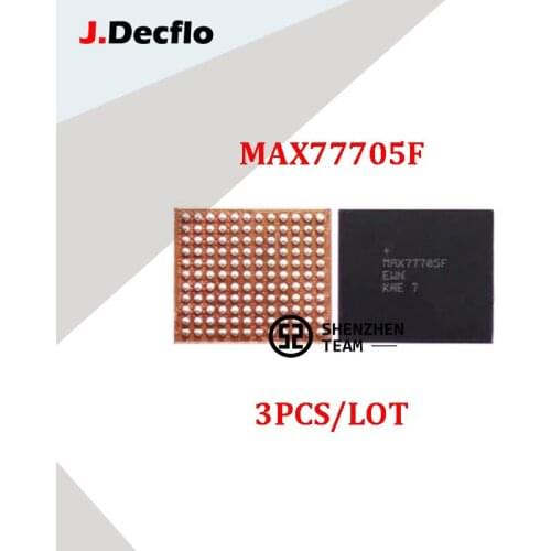 JDecflo 3PCS PMIC MAX77705F MAX77705 Small Power Supply IC IF PM For SAMSUNG Galaxy S9 S9+ G960F G965F Integrated Circuits
