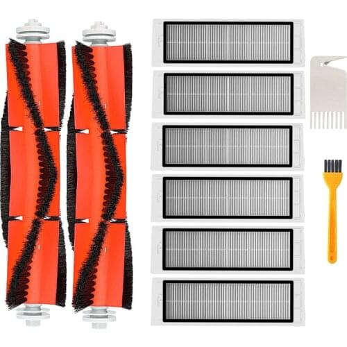 Accessories Kits for Xiaomi Roborock S50 S51 S5 E20 Roborock Robot Vacuum Parts Filter Side Brush Roll Brush