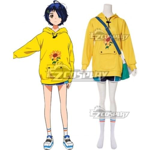 Wonder Egg Priority Ooto Ai Cosplay Costume hoodie jacket bag custom made