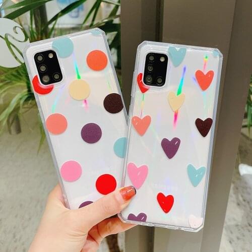 Summer flower transparent phone case for samsung galaxy S21 S20 ultra A10 A31 A50 A52 A72 A81 A12 A20 A51 A70 A71 A42 A82 A21S