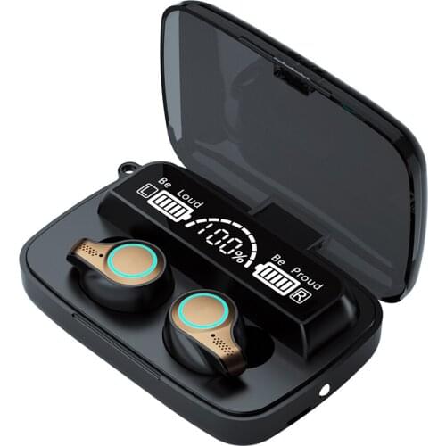 M18 TWS Sport Bluetooth 5.1 Earphone Earbuds CVC 8.0 DSP Noise Reduction Strong Bass Wireless Headphones For Andriod iOS Windows