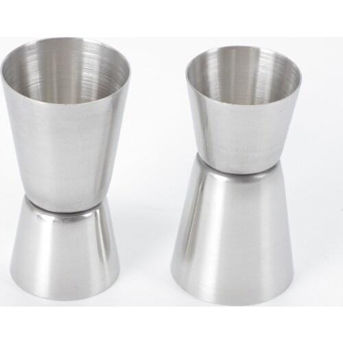 15/30ml Stainless Steel Measuring Cup Measuring Wine Glass Ounce Cup Cocktail Drink Liquid Measuring Cup Kitchen Bar Accessories